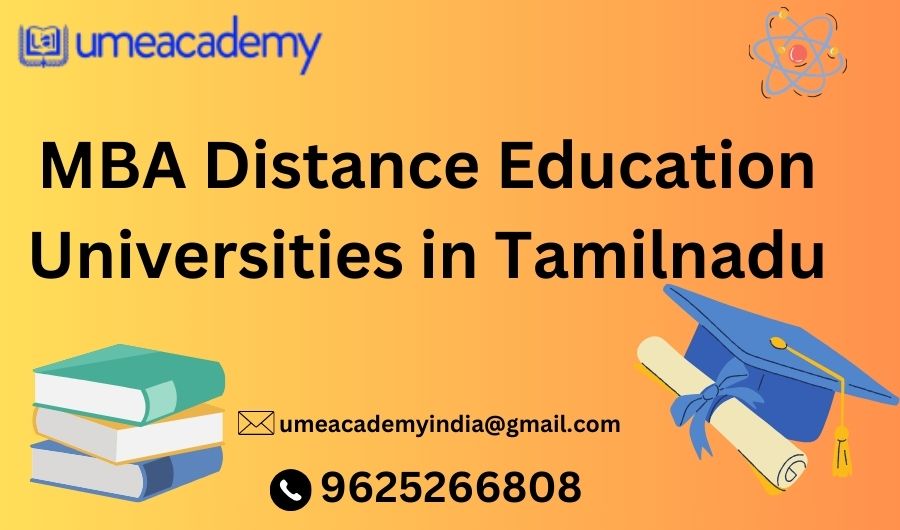 Mba Distance Education Universities In Tamilnadu